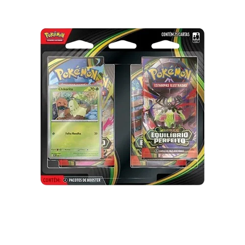 Blister Quádruplo Pokémon ME03 Equilíbrio Perfeito