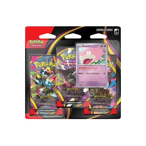 Blister Triplo Pokémon ME05 Escuridão Absoluta