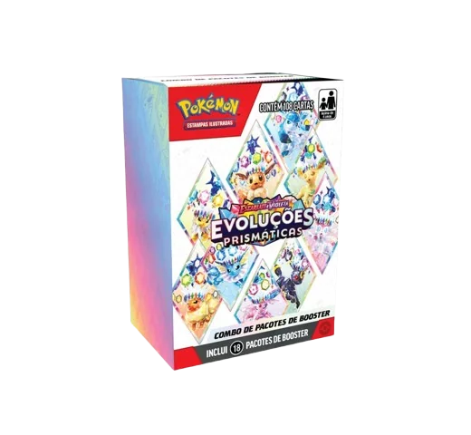 Booster Pokémon EV8.5 Evoluções Prismáticas 18
