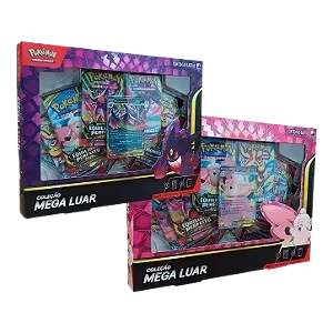 Box Coleção Pokémon Mega Luar Mega Clefable