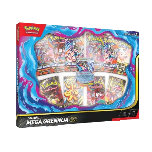 Box Coleção Pokémon Mega Greninja