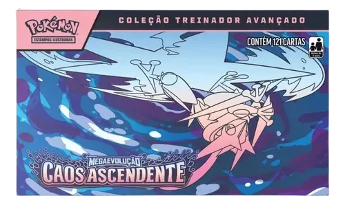 Box Treinador Avançado Pokémon ME04 Caos Ascendente