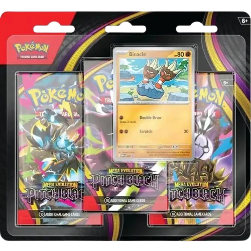 Triple Pack Blister ME05 Pitch Black (ING)